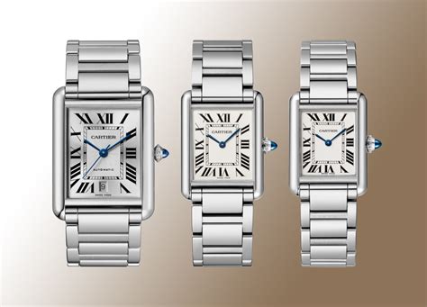 tank must de cartier 1970|cartier tank must size comparison.